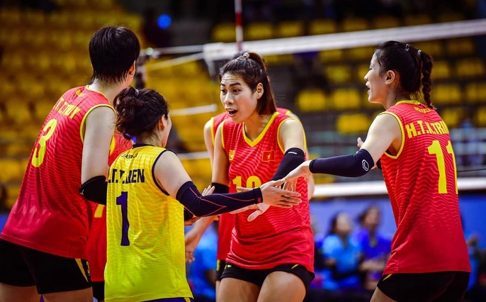 Lịch thi đấu bóng chuyền nữ Sea Games 32