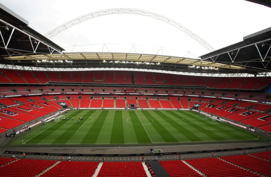 Sân vận động Wembley là biểu tượng của bóng đá Anh